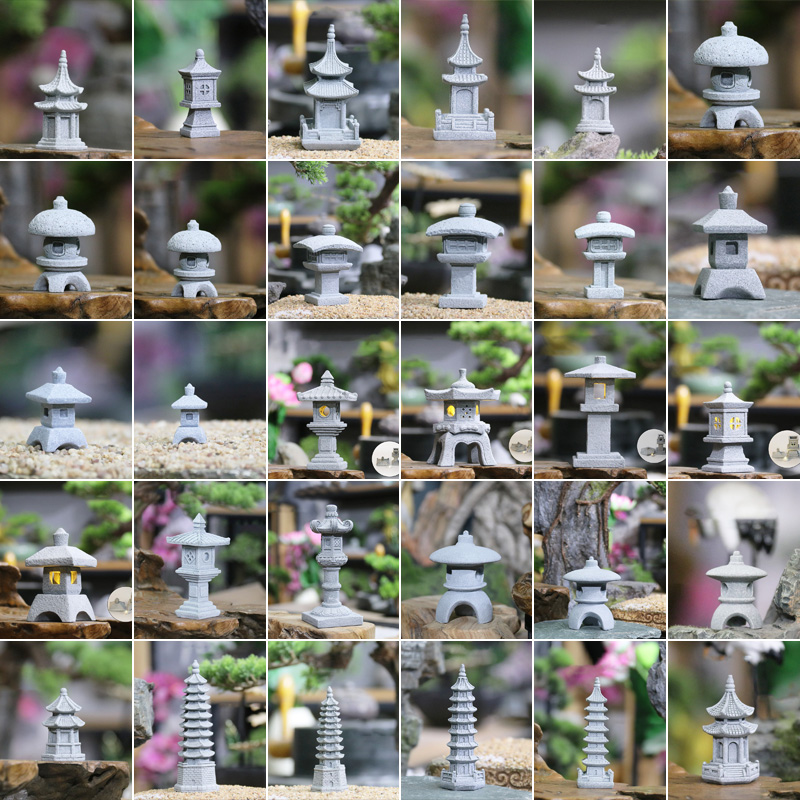 Bonsai Garden Japan - Torre de piedra de arena en