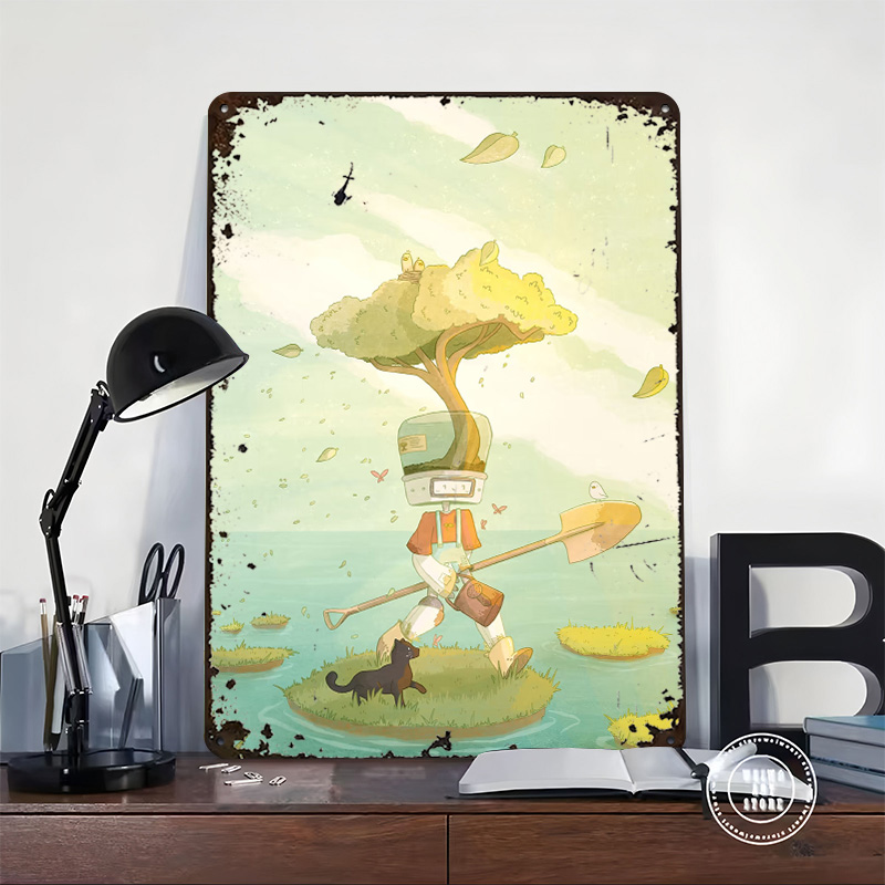 Póster de Robot Jardinero de B - Bonsai Garden Wall reseña y precio