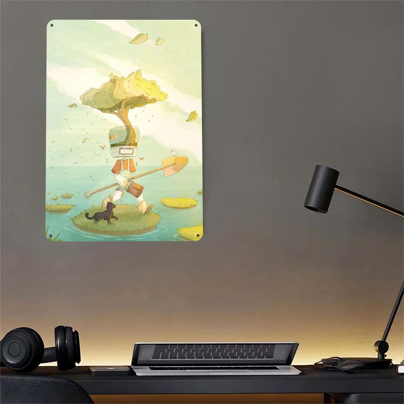 Póster de Robot Jardinero de B - Bonsai Garden Wall reseña y precio