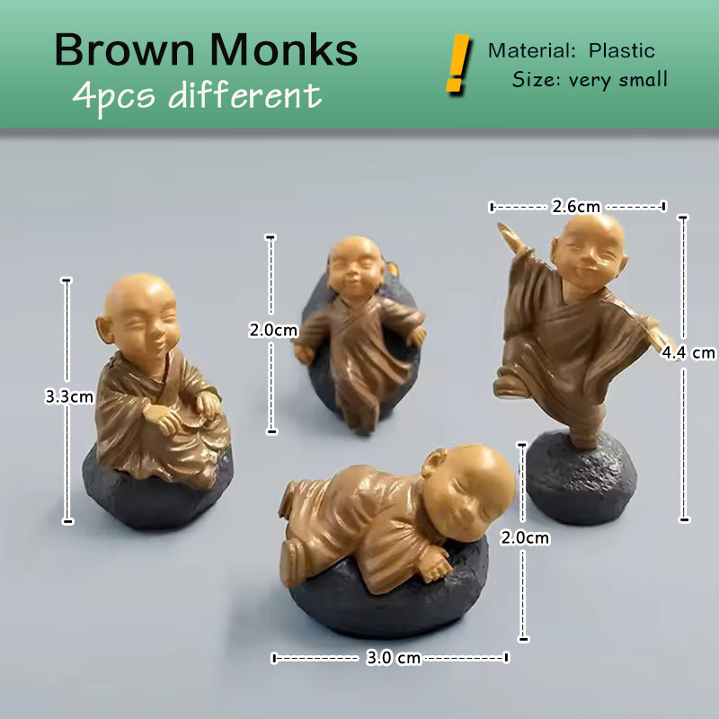 Figuras en miniatura de monje  - Bonsai Garden Japan reseña y precio