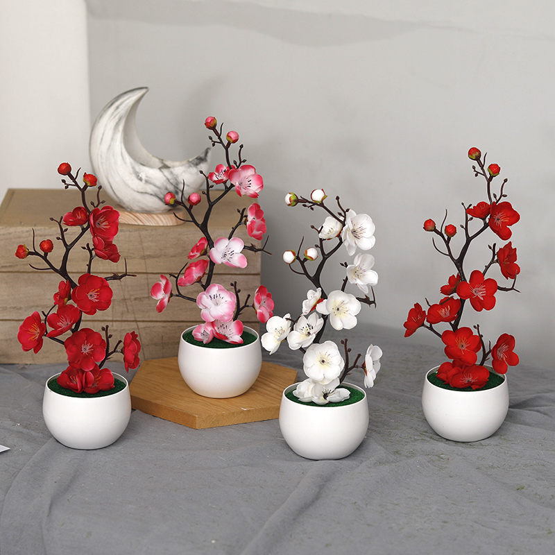 Navidad falso verde PE ramas d - Bonsai Garden Wall reseña y precio